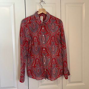 J Crew sz6 Perfect Shirt